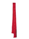 Ottolinger Red & Pink Jacquard Scarf