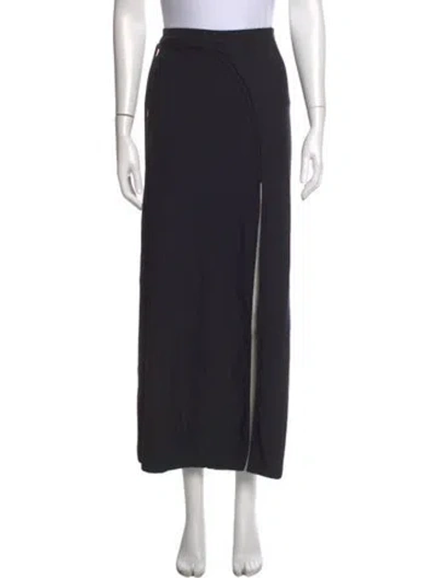 Pre-owned Ottolinger Long Skirt In Black