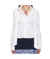 Ottolinger Long Sleeve Shirt In White