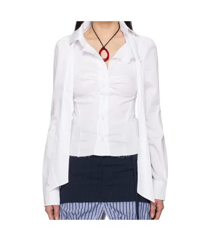 Ottolinger Long Sleeve Shirt In White