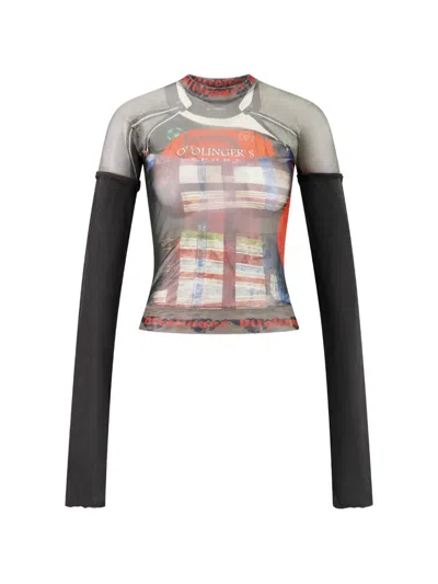 Ottolinger Long-sleeve T-shirt In Multi