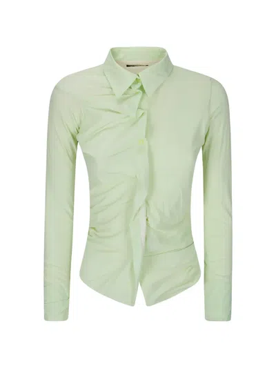Ottolinger Long-sleeves Shirt In Green