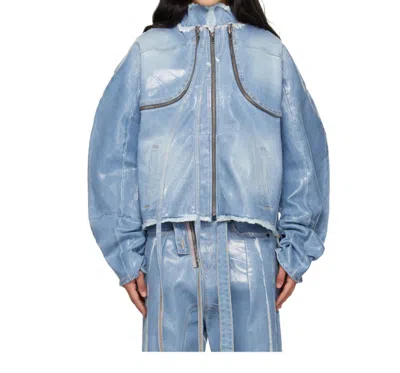 Ottolinger Long-sleeved Casual Jacket In Blue