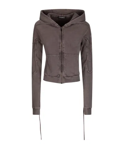 Ottolinger Long-sleeved Sweatshirt In Black