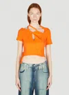 Ottolinger Loop Top In Orange