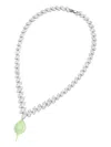 Ottolinger Marquise-cut Stone Stingray Necklace In Silver