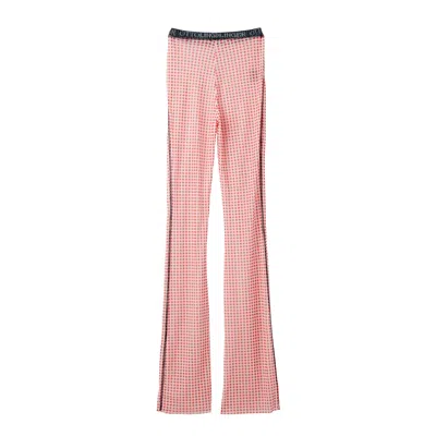 Ottolinger Mesh Pants In Gingham Print