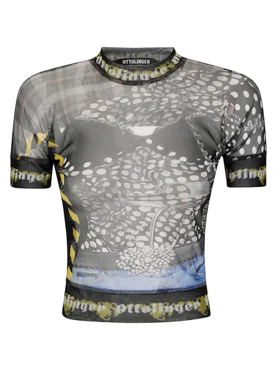 Ottolinger Mesh T-shirt In Multi