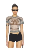 Ottolinger Mesh T-shirt In Multi