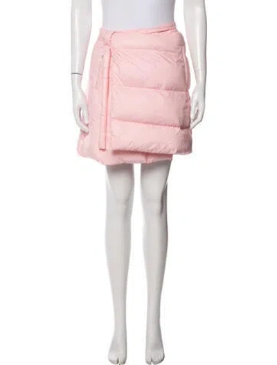 Pre-owned Ottolinger Mini Skirt In Pink