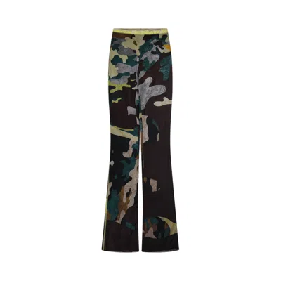 Pre-owned Ottolinger Morph Camo Mesh Pants 'multicolor' | Multi-color | Women's Size Xs