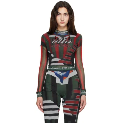 Ottolinger Multicolor Mesh Longsleeve T-shirt
