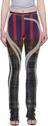 Ottolinger Multicolor Mesh Lounge Pants In Multi