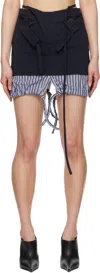 Ottolinger Layered Stripe Pattern Skirt In Striped