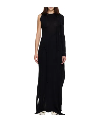 Ottolinger One-shoulder Dress In Black