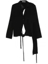 Ottolinger Open-back Blazer In Black