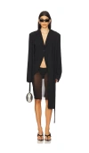 Ottolinger Open-back Blazer In Black