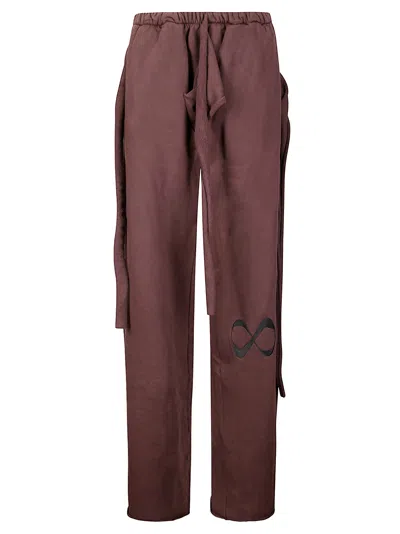 Ottolinger Otto Wrap Track Pants In Brown