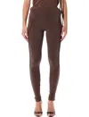Ottolinger Sculpted Hip Brown Organic Cotton Leggings In Brown