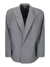 Ottolinger Oversize Flex Blazer In Gray