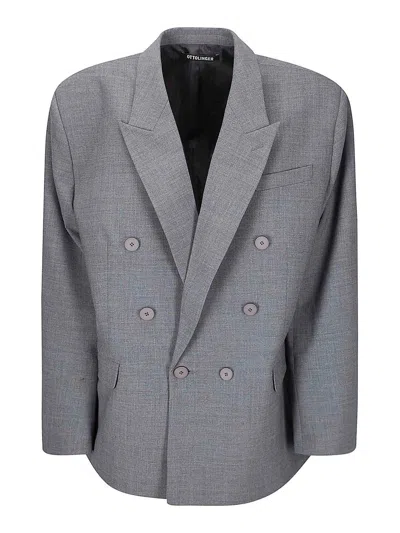 Ottolinger Oversize Flex Blazer In Gray
