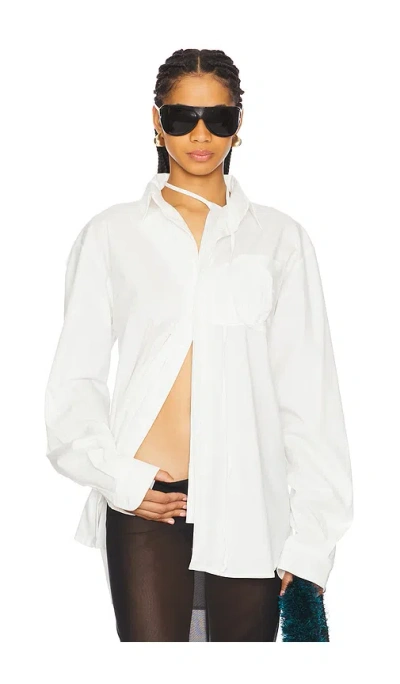 Ottolinger Oversized Shirt In White