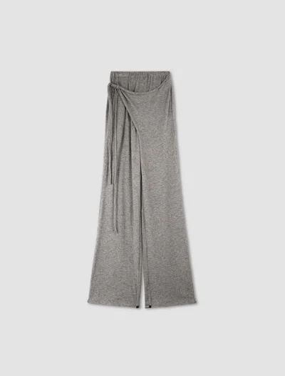 Ottolinger Soft Trousers With Elastic Waist In Grey