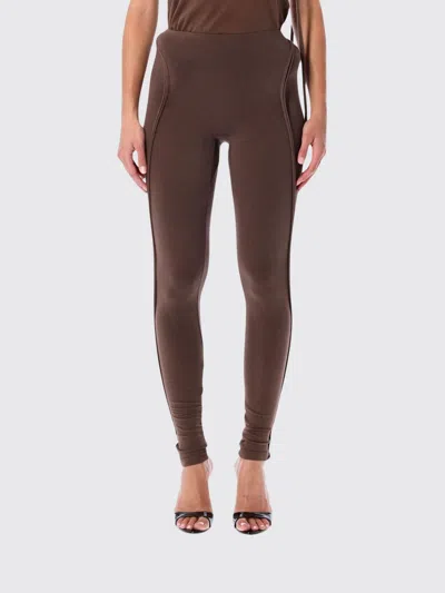 OTTOLINGER PANTS OTTOLINGER WOMAN COLOR BROWN,H42192032