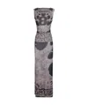 Ottolinger Patterned Dress In Gray