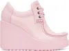 Ottolinger Pink Ecco.kollektiv Edition Joke Wedge Heels In Atk Barely Pink