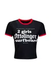 Ottolinger Printed T-shirt In Black