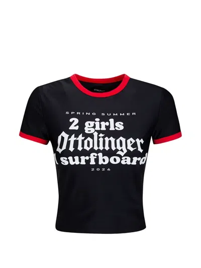 Ottolinger Printed T-shirt In Black