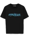 Ottolinger Black Fitted Puffy Logo T-shirt In Black