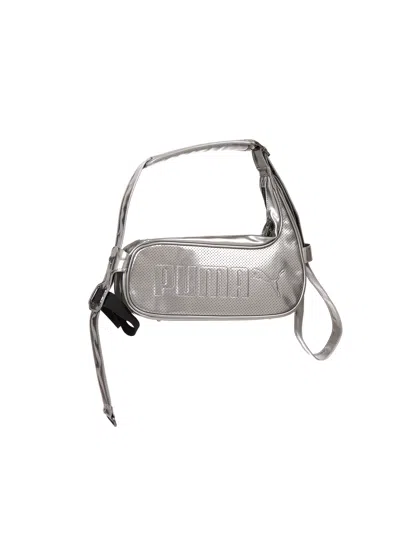 Ottolinger Puma X  Bag Woman Silver  In Polyester In Pattern