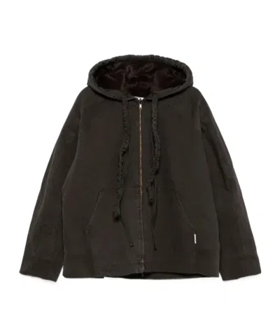 Ottolinger Reversible Denim Jacket In Transparent