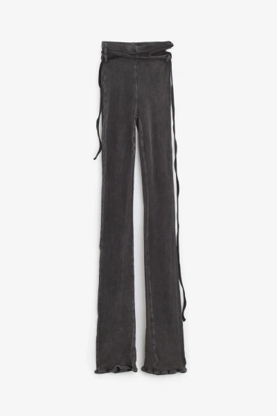 Ottolinger Rib Lounge Pants Pants In Black