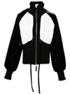 Ottolinger Black & White Paneled Jacket In Black