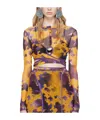 Ottolinger Round Collar And Long-sleeved T-shirt In Multicolor