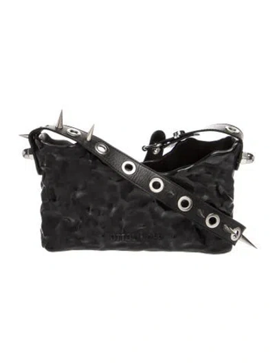 Pre-owned Ottolinger Rubber Shoulder Bag In Black