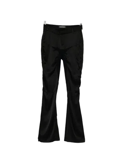 Ottolinger Satin-finish Panelled Trousers In Black