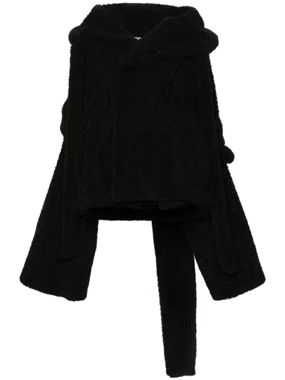 Ottolinger Sherpa Coat In Black