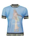Ottolinger Short-sleeve T-shirt In Blue