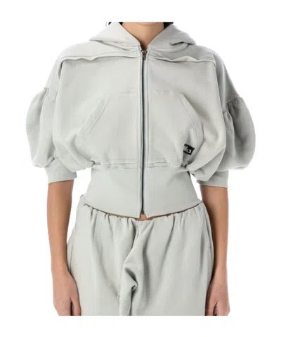 OTTOLINGER OTTOLINGER CROPPED SHORT SLEEVE HOODIE