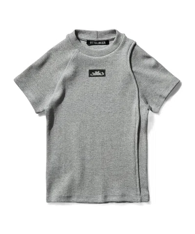 Ottolinger Short-sleeved T-shirt In Gray