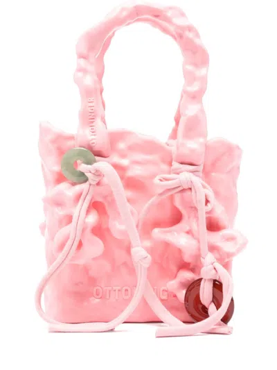 Ottolinger Signature Ceramic Mini Bag In 粉色