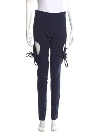 Pre-owned Ottolinger Skinny Leg Pants In Blue