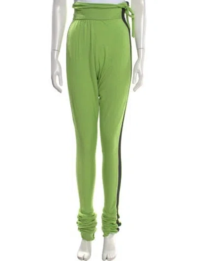 Pre-owned Ottolinger Skinny Leg Pants In Green