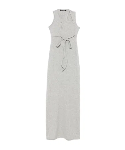 Ottolinger Tank Maxi Dress In Grey