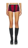 Ottolinger Sporty Knit Short In Red
