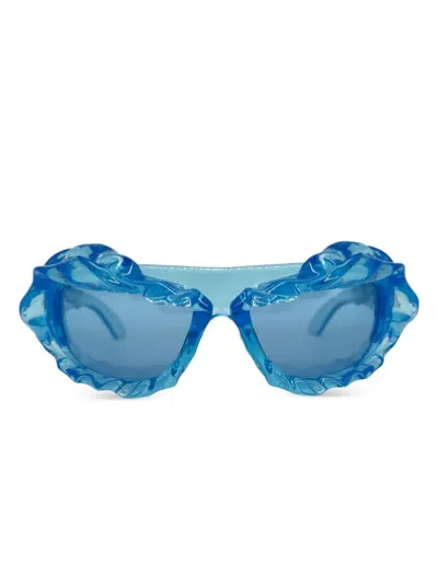 Ottolinger Square-frame Sunglasses In Blue